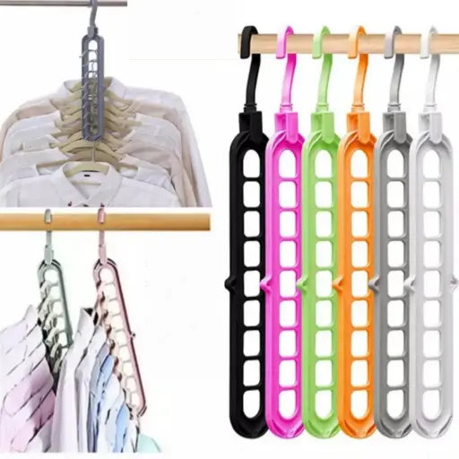 9 Hole Plastic Hanger 